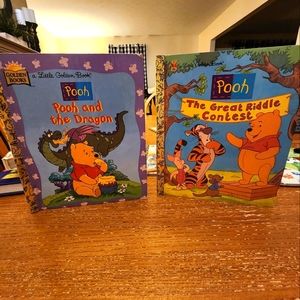2 A Little Golden Books POOH